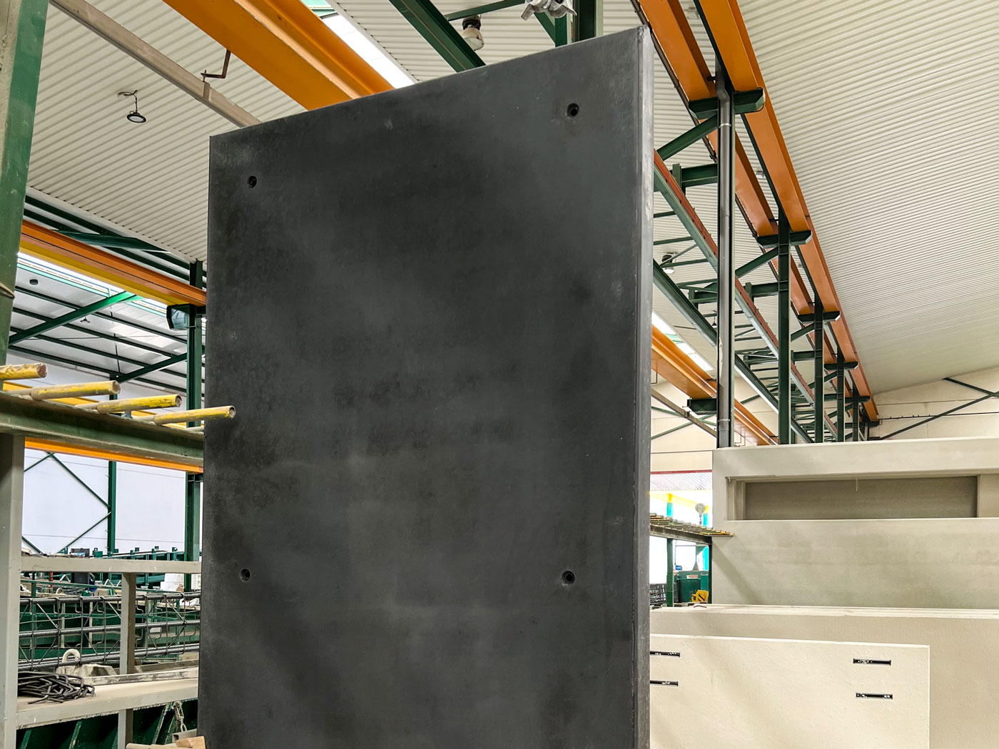 Los paneles de hormigón